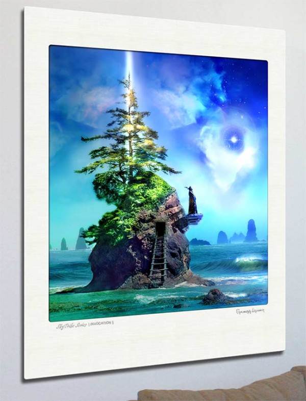 Invocation - Ltd Edition Print -Wall-art-sizing - Gregg Lauer Visionary Art
